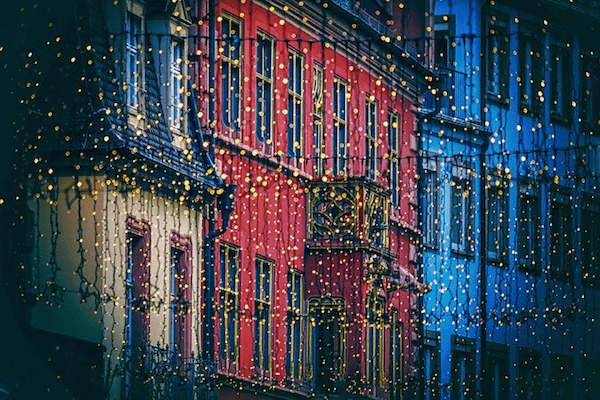 El deslumbrante alumbrado navideño de las ciudades