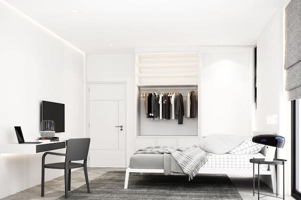 ¿Qué necesito para diseñar un dormitorio minimalista?