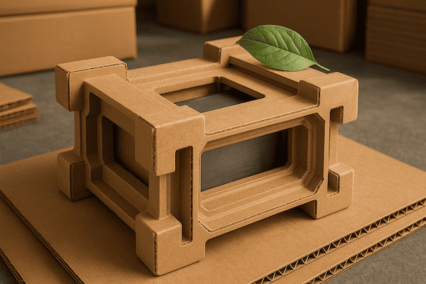 SCUDO y el cartón reciclado: innovación ecológica para el embalaje industrial