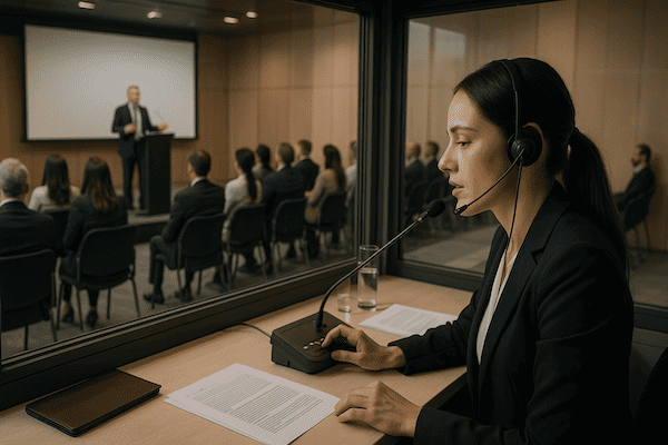 ¿Cómo elegir un servicio de interpretación profesional para tu evento?