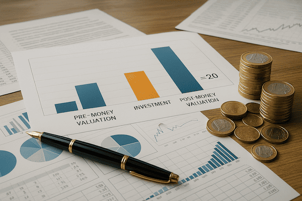 Por qué el valor pre-money es vital para fundadores e inversores