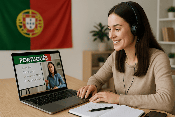 Por qué Agoralingua es clave para estudiar portugués online desde cero