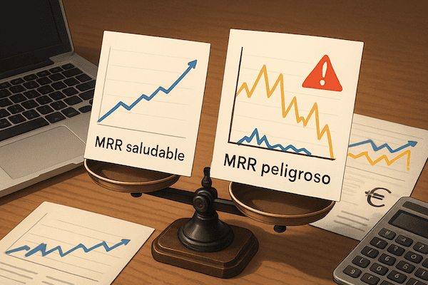 MRR Saludable vs. MRR Peligroso: Señales de Alerta que Todo Inversor Busca