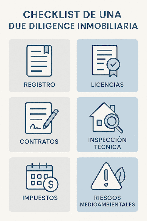 Checklist de una due diligence inmobiliaria Checklist de una due diligence inmobiliaria