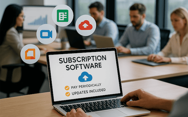 Guía básica para entender el software por suscripción en entornos empresariales