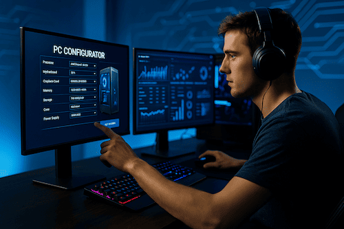 Elegir componentes en un configurador inteligente Elegir componentes en un configurador inteligente