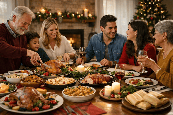 La cena navideña como reflejo de los nuevos hábitos de consumo y tiempo