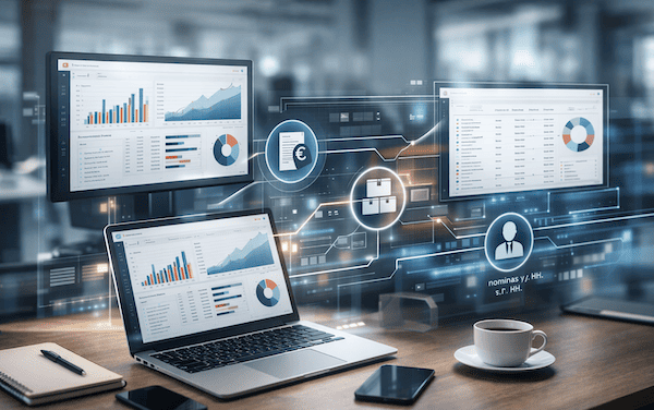 La integración entre software contable y software de control de gastos
