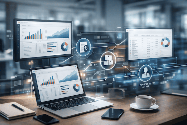 La integración entre software contable y software de control de gastos