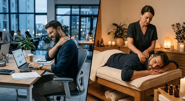 Biohacking y Rendimiento: Por qué el masaje profesional es la mejor inversión (ROI) para los fundadores en Barcelona