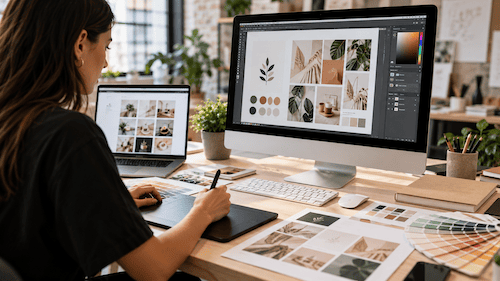 Diseño gráfico e identidad visual aplicados a redes sociales